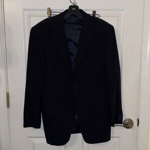 Men’s Wool Suit Trussini from boyds of Philadelphia made in Italy navy 38 short